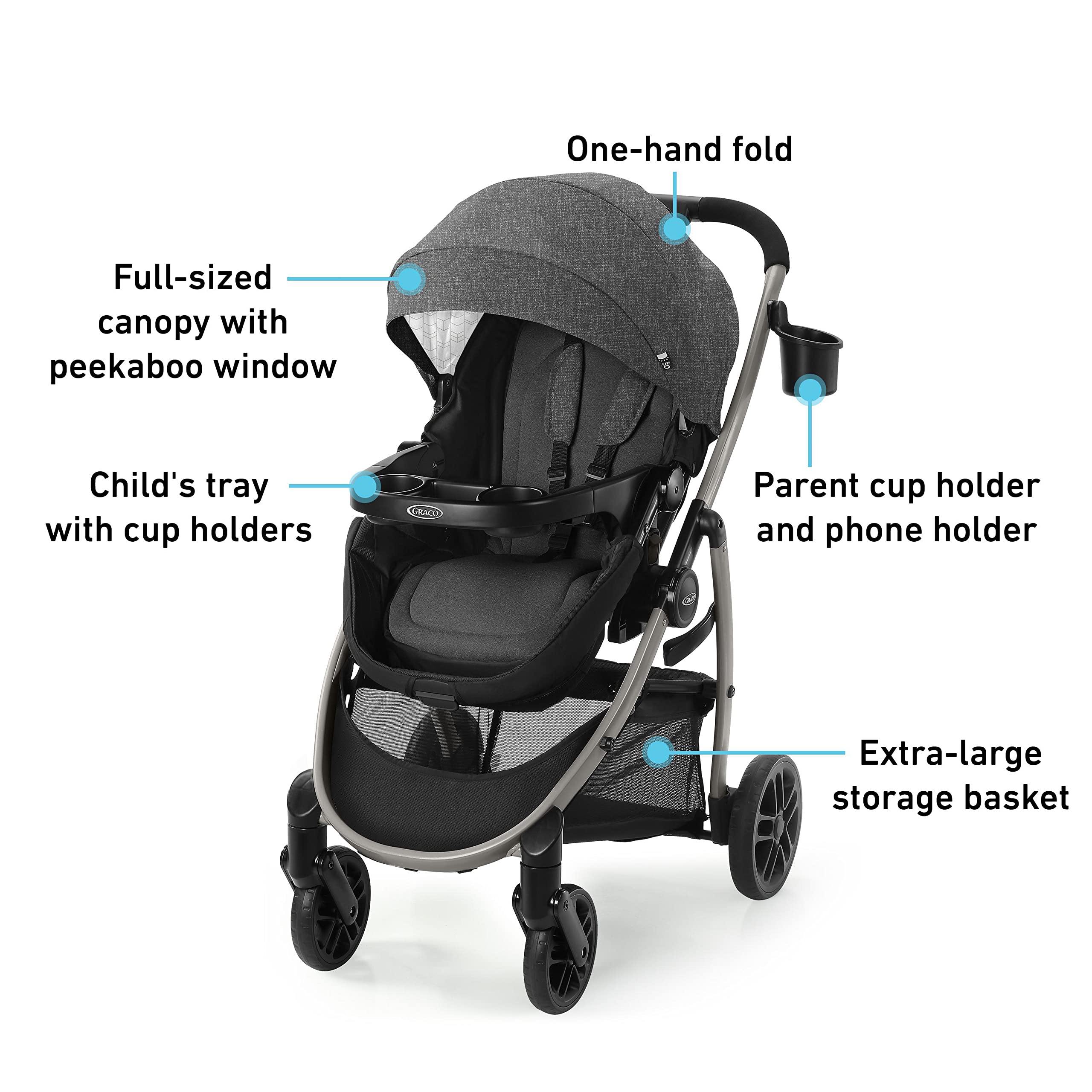Graco Pramette Stroller Reversible Exclusive