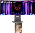 LG 34GS95QE-B 34 Inch UltraGear Curved OLED Gaming Monitor with 3 Year Extension Amber Protection Plan (2024)