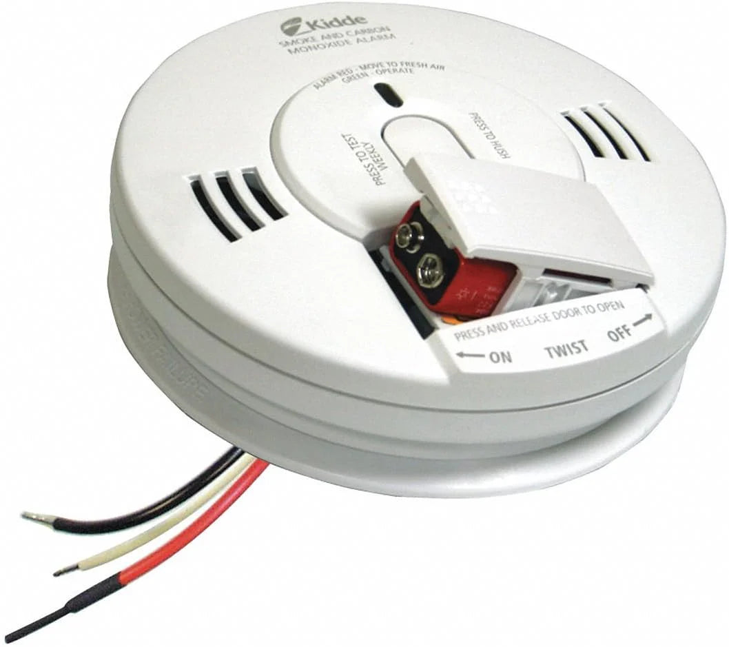 KIDDE Smart Reliable Hardwired Smoke Carbon Monoxide Alarm
