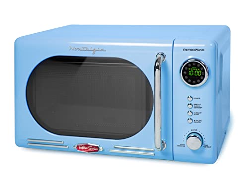 Nostalgia Retro 700 Watt Countertop Microwave