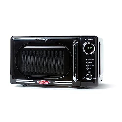 Nostalgia Retro 700 Watt Countertop Microwave