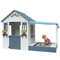 Playhouse Sandbox Outdoor Cottage Backyard