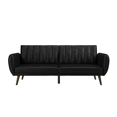 Novogratz Brittany Futon Convertible Leather