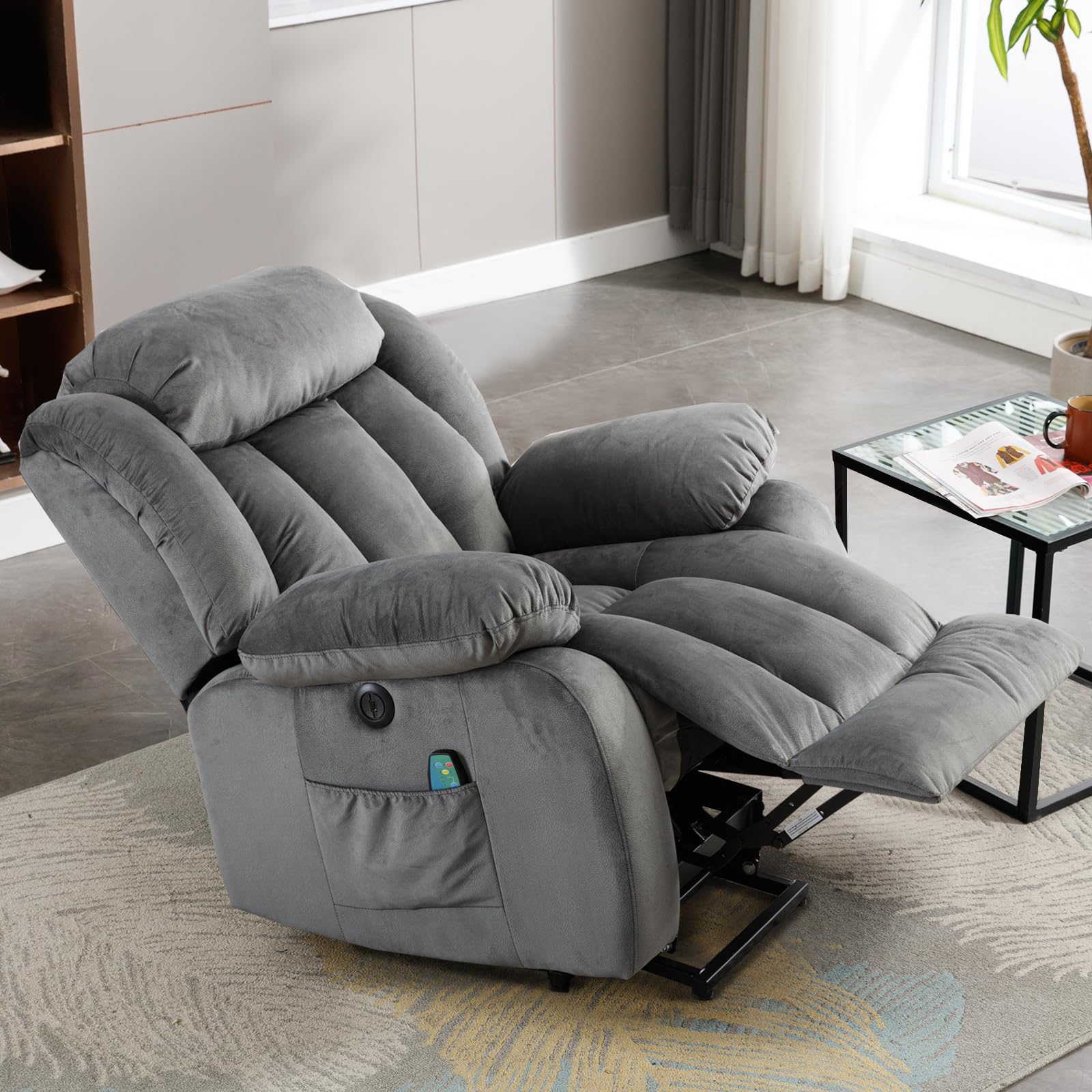 INZOY Recliner Massage Electric Reclining