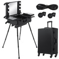 Happybuy Rolling Adjustable Lockable Cosmetic