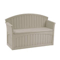 Suncast Gallon Patio Bench Storage