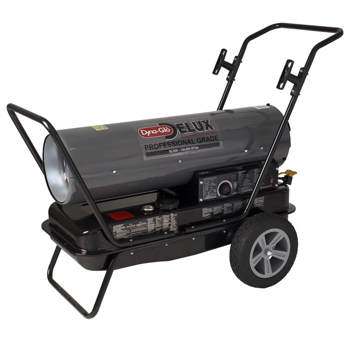 Dyna-Glo Delux 95,000/135,000 BTU Indoor/Outdoor Portable Kerosene Forced Air Heater