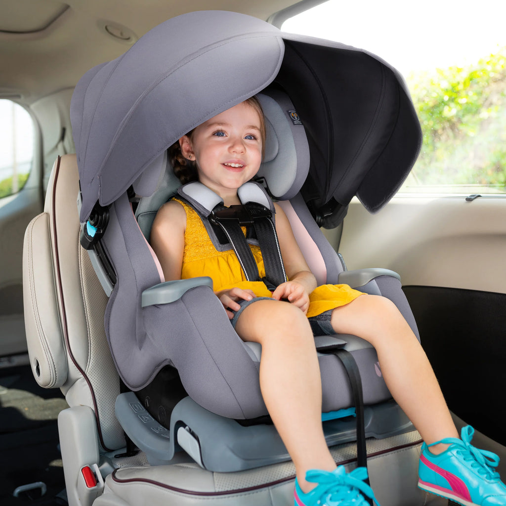 Baby Trend Cover Me Convertible Car Seat w/Canopy, Desert Pink