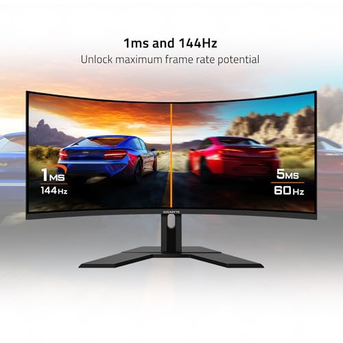 GIGABYTE G34WQC Ultra Wide Response FreeSync