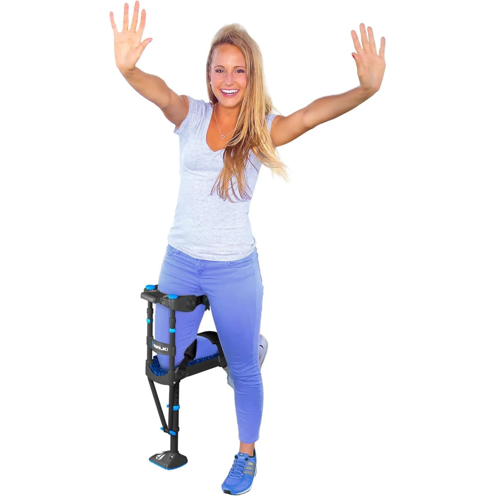 iWalk Hands Free Crutch Pain Free Knee Crutch Alternative To Crutches And Knee Scoot