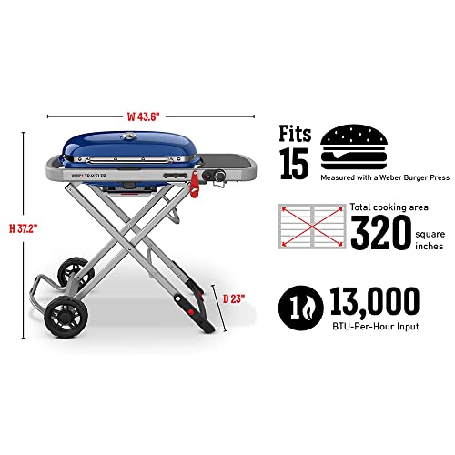 Weber 9020001 Traveler Portable Grill