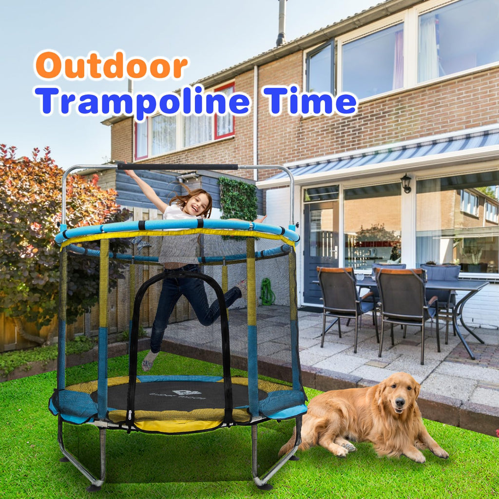 Trampoline Adjustable Toddler Outdoor Enclosure