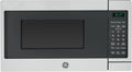 GE Compact Stainless Steel Microwave Oven Efficient Versatile