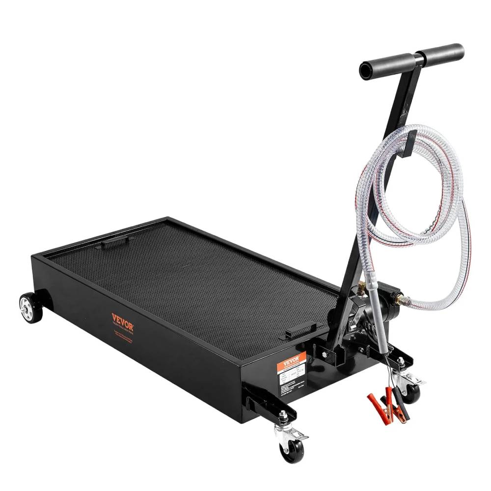 VEVOR Low Profile Oil Drain Pan Oil Change Pan with 180W Electric Pump