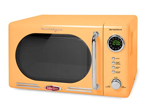 Nostalgia Retro 700 Watt Countertop Microwave