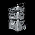 FLEX Stack Pack Storage System 3pc