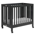 Babyletto Origami Mini Crib Black