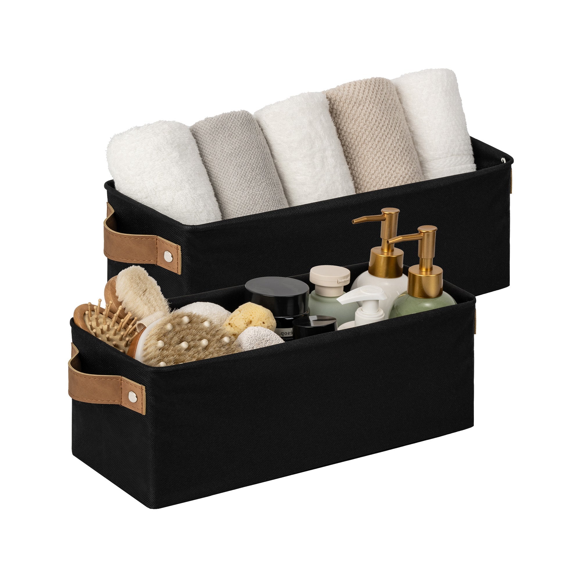Narrow Storage Bins, Small Baskets for Organizing