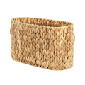 Toilet Paper Storage Holder for 6 Regular Rolls, Water Hyacinth