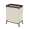 Rolling Laundry Sorter Cart with Removable and Washable Liner Bag
