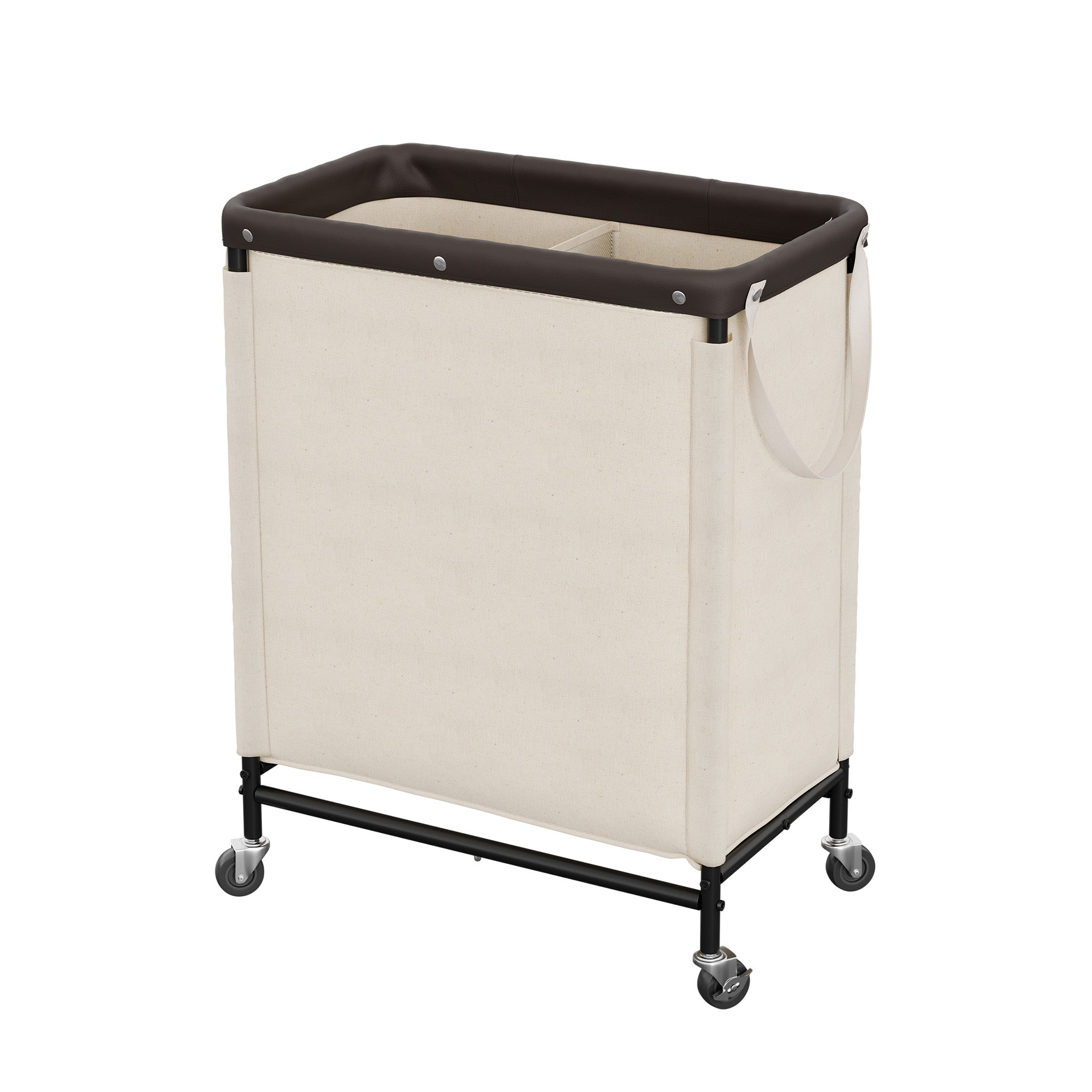 Rolling Laundry Sorter Cart with Removable and Washable Liner Bag