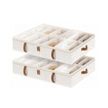 Under Bed Shoe Organizer for Closet, 2-Pack